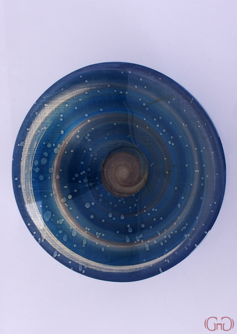 bowl-scratched-dome-25CM-universe-decoration