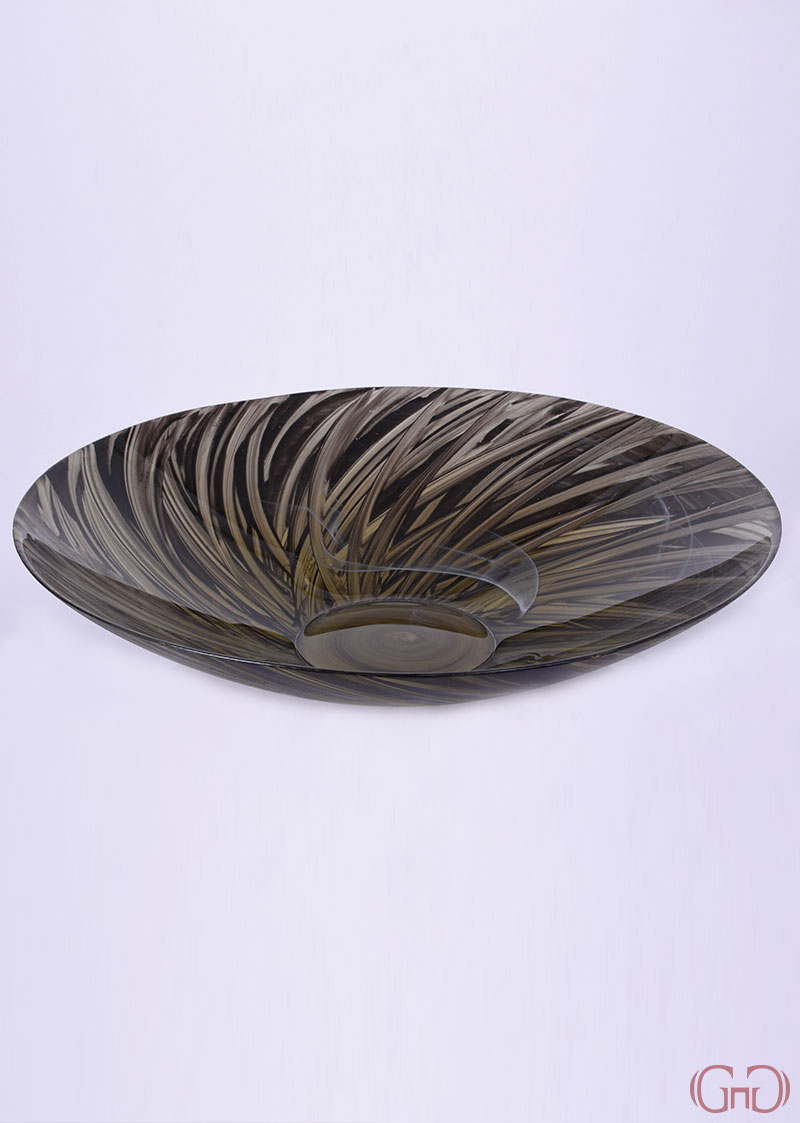 centerpiece-everest-42CM-leaves-decoration-white