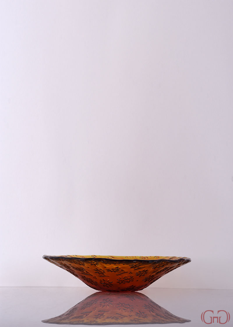 centerpiece-fancy-conic-bowl-32CM-orange-decoration