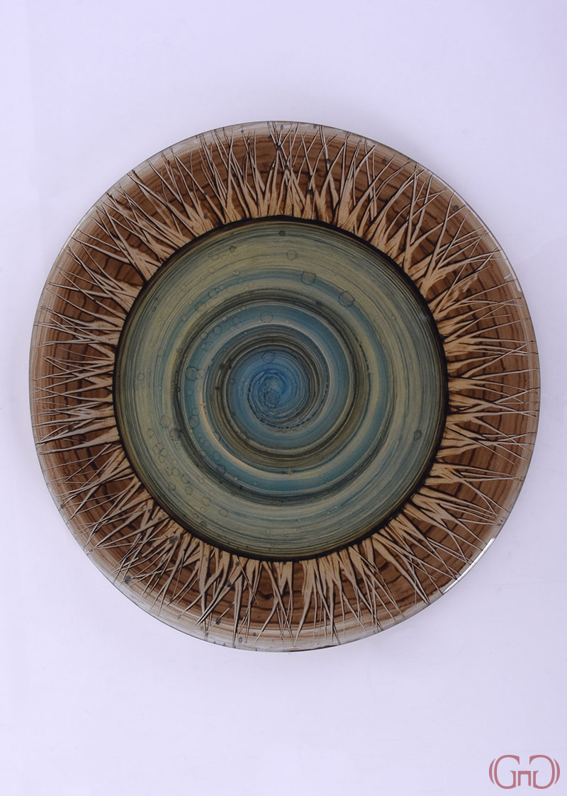 plate-smooth-32CM-eye-decoration