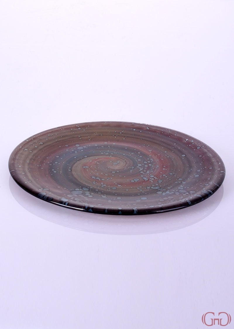 plate-smooth-32CM-universe-decoration