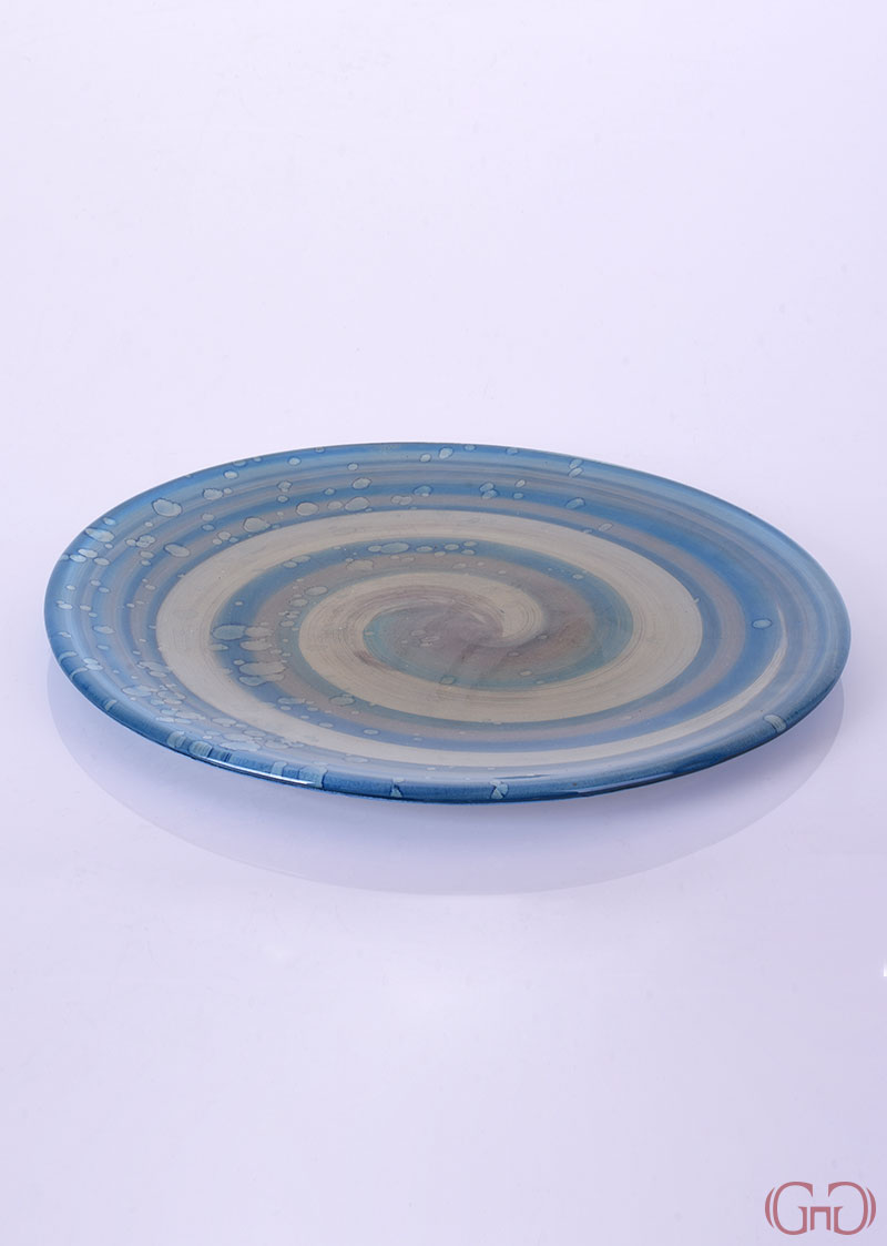 plate-smooth-32CM-universe-decoration