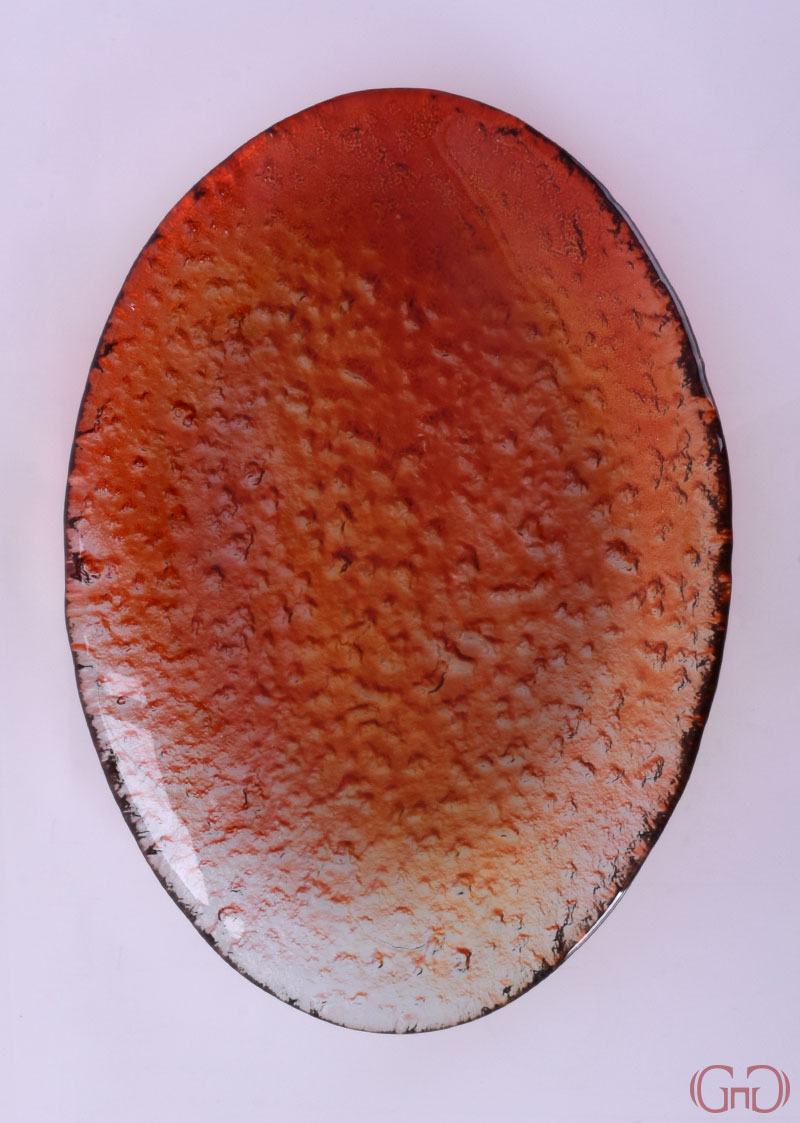 platter-roccia-oval-38CM-orange-decoration