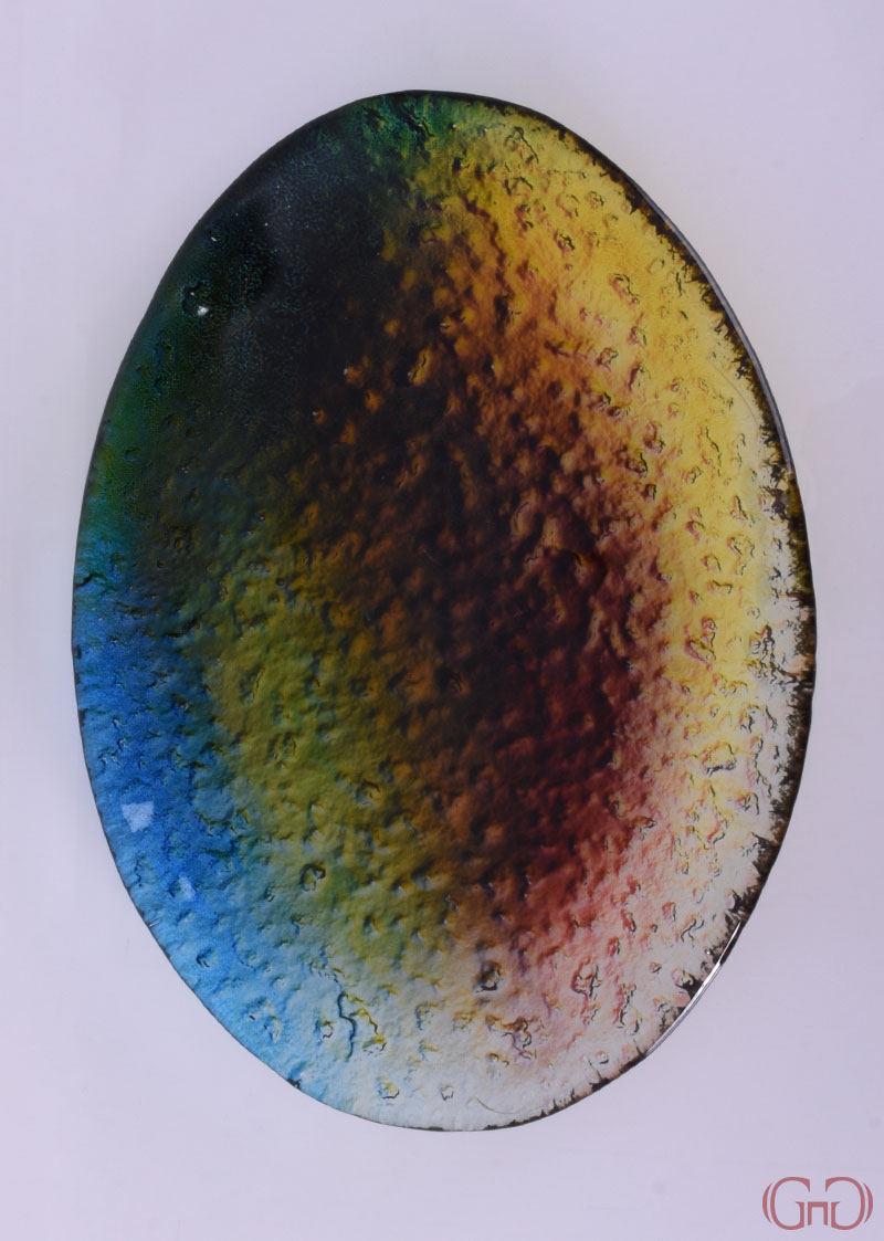 platter-roccia-oval-38CM-rainbow-decoration