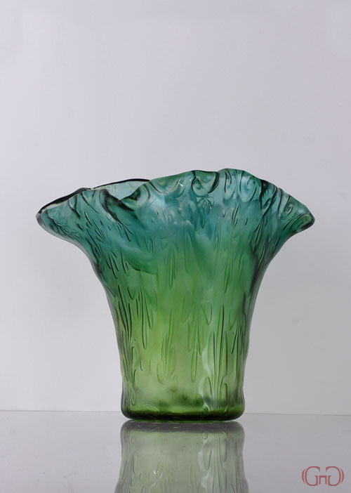 vase-fancy-30CM-green-yellow-decoration