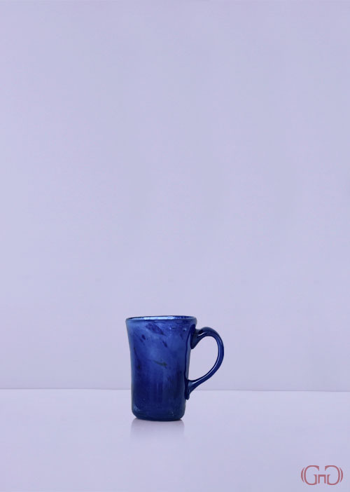 mug-conic-handle-12CM-blue