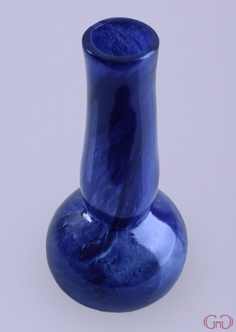 vase-glass-pestle-1-waist-19CM-blue