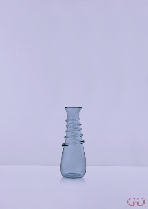 vase-glass-short-snake-twist-straight-top-20CM