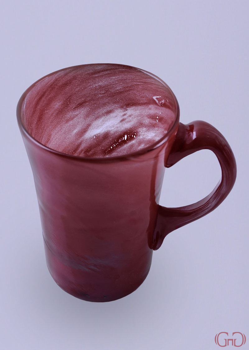 mug-conic-handle-12CM-fire-red