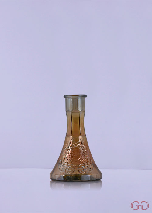 nargile-design-2-pyramid-24CM-amber